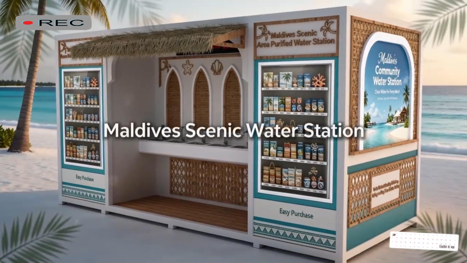 Maldiivide rookatise veejaam – kuurordi turistide sisseregistreerimise vaatamisväärsus?